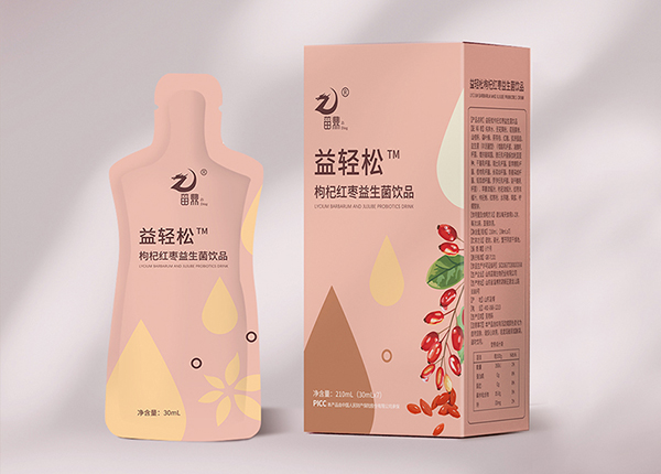 益轻松枸杞红枣益生菌饮品